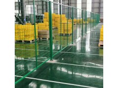仓库车间隔离网工厂设备铁丝网隔断分区栏杆护栏围栏栅栏隔断网图3