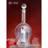 吉林工艺酒瓶加工企业/河间宏艺公司厂家直营酒瓶