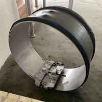 管道非开挖局部修复不锈钢双涨圈双涨环接口错位渗漏非开挖修复工具