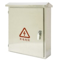 现货不锈钢配电箱室外明装监控防雨布线控制箱挂墙式设备箱