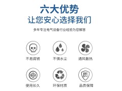 现货不锈钢配电箱室外明装监控防雨布线控制箱挂墙式设备箱图3