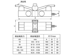 NTJZ-1旁压式张力传感器 钢丝绳旁压式重量传感器图2
