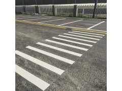 张家港凤凰镇马路划线公司、马路市镇车行道画线图3