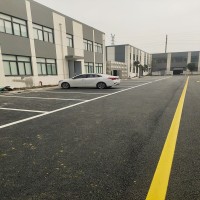 吴江道路标线、无锡工厂行车道标线图片